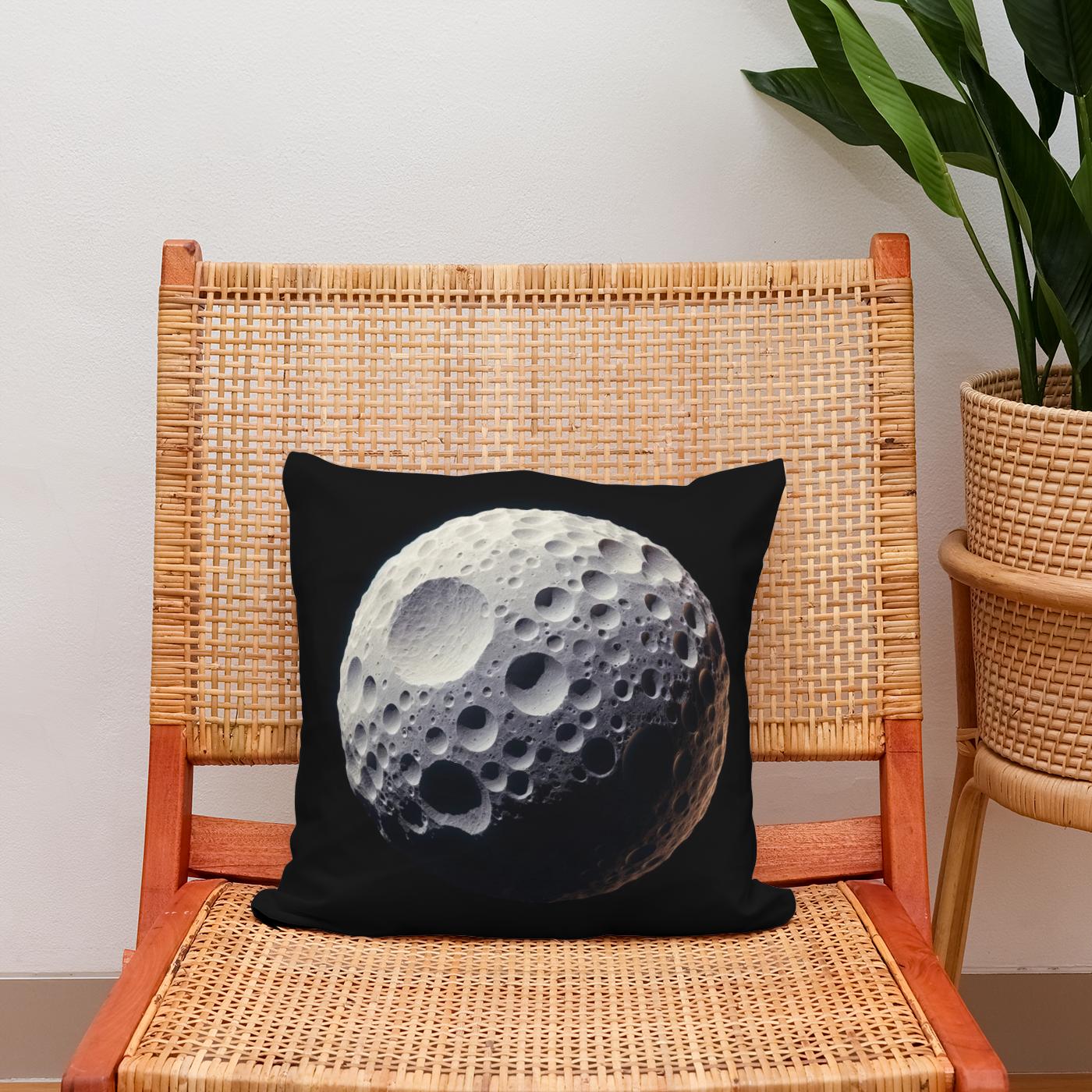 Ceres' Silent Orbit Cotton Cushion