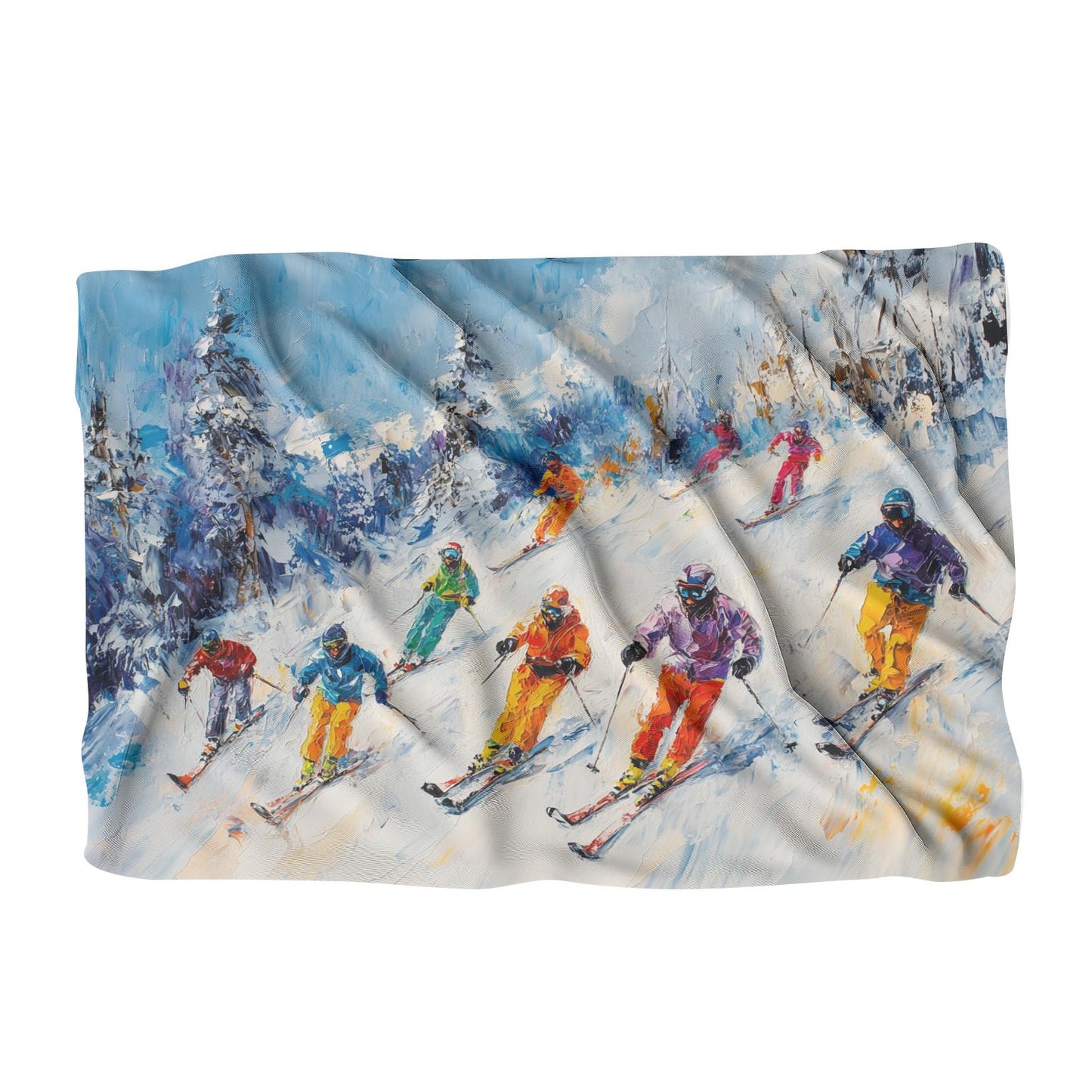 Ski Adventure Blanket