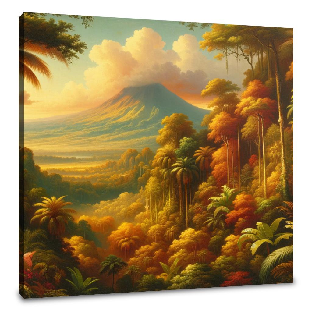 Volcanic Grandeur Canvas