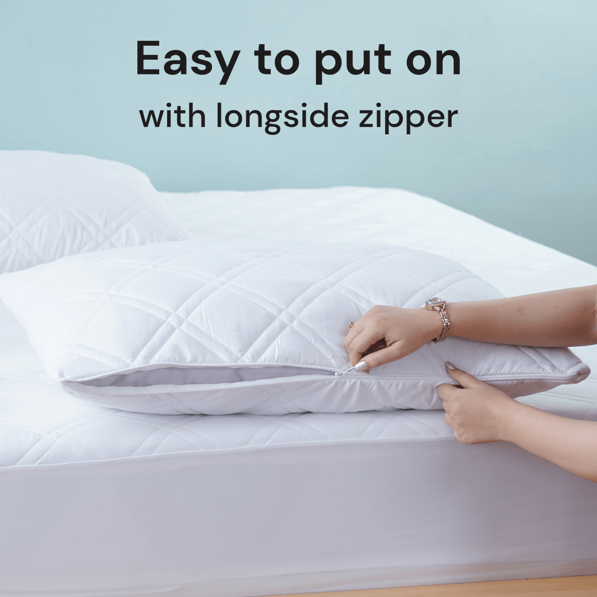 Quilted Pillow Protectors