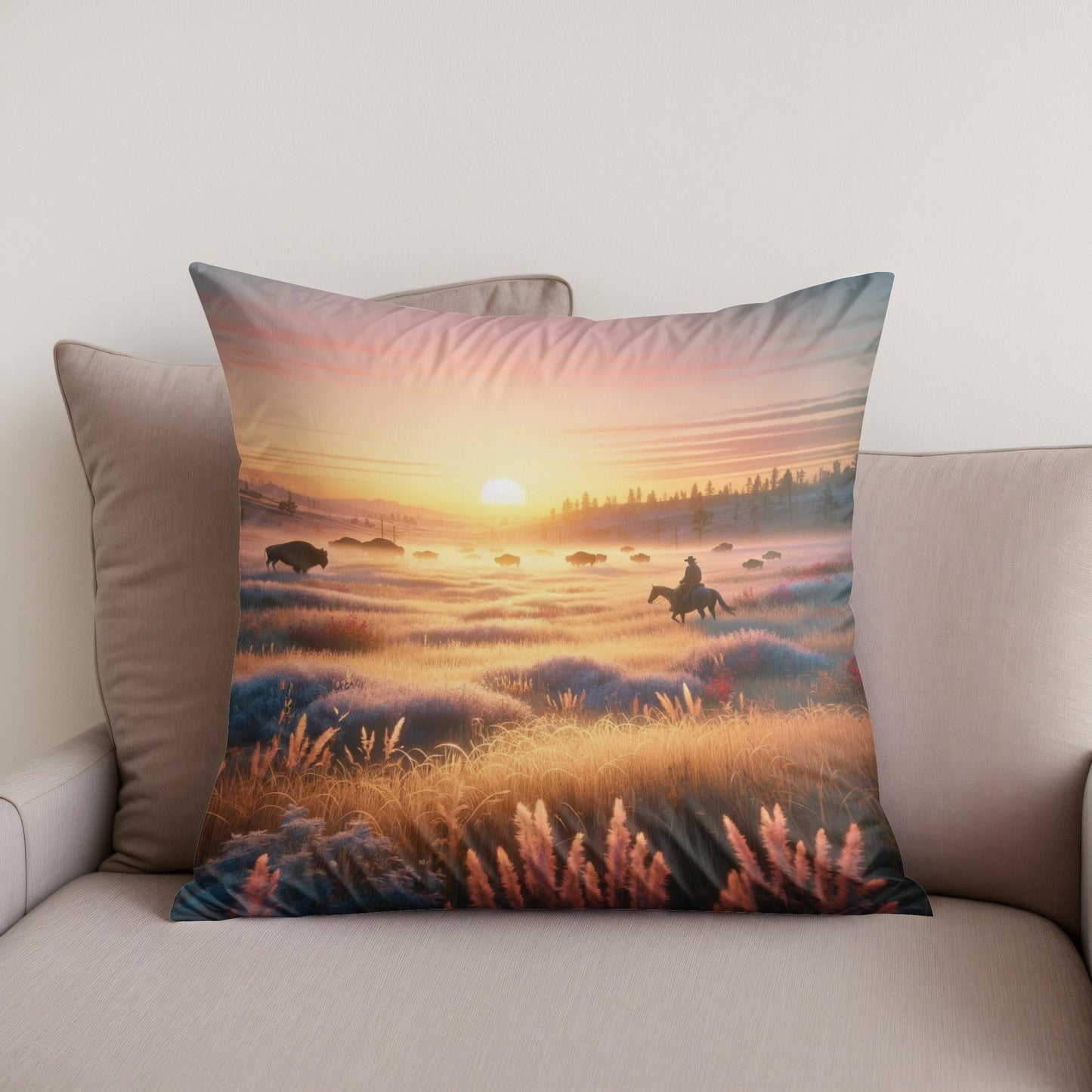 Lumina Aura Cotton Cushion