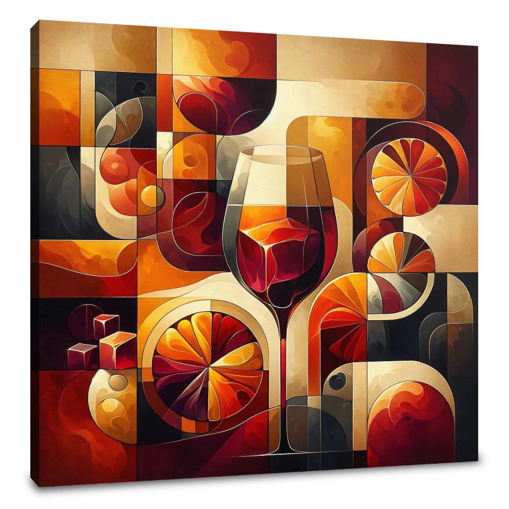 Aperitif Abstract Canvas