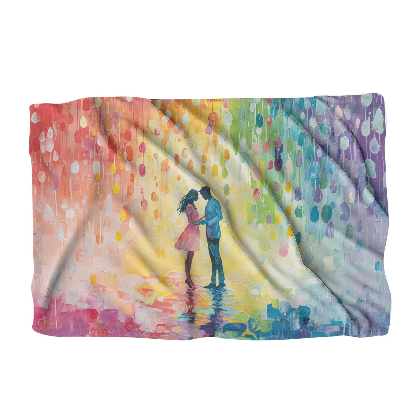Colourful Rain Dance Blanket