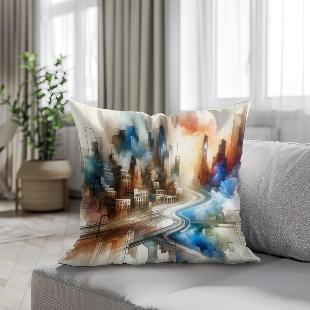 Epochs Merged Cotton Cushion
