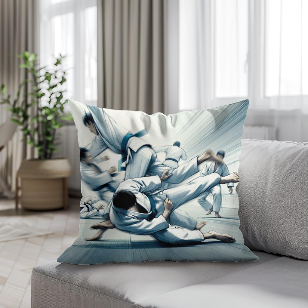 Judo Motion Cotton Cushion