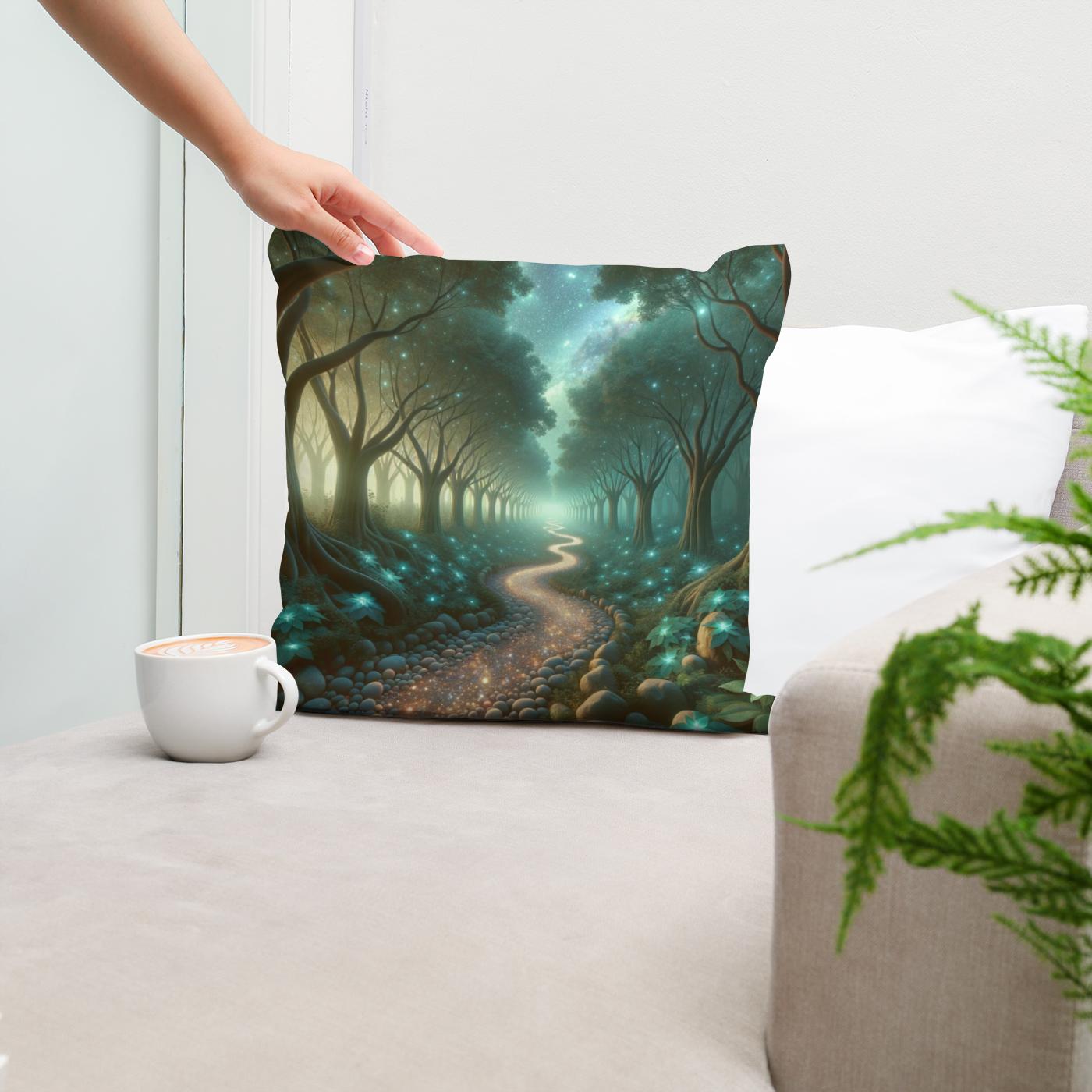 Galactic Trail Cotton Cushion