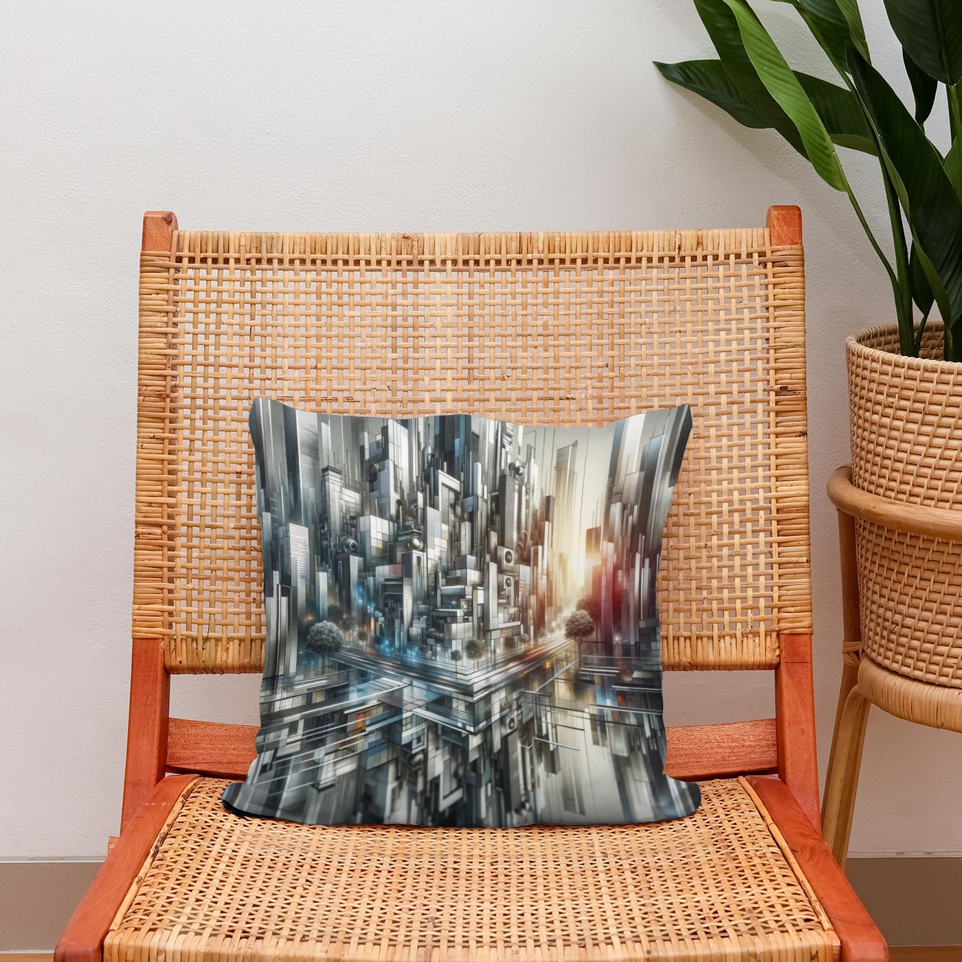Metropolitan Mosaic Cotton Cushion