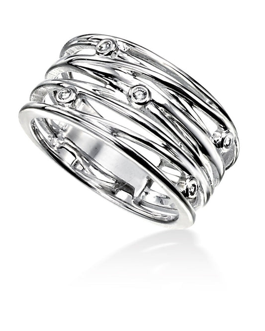 Beginnings Wraped Wire CZ Ring