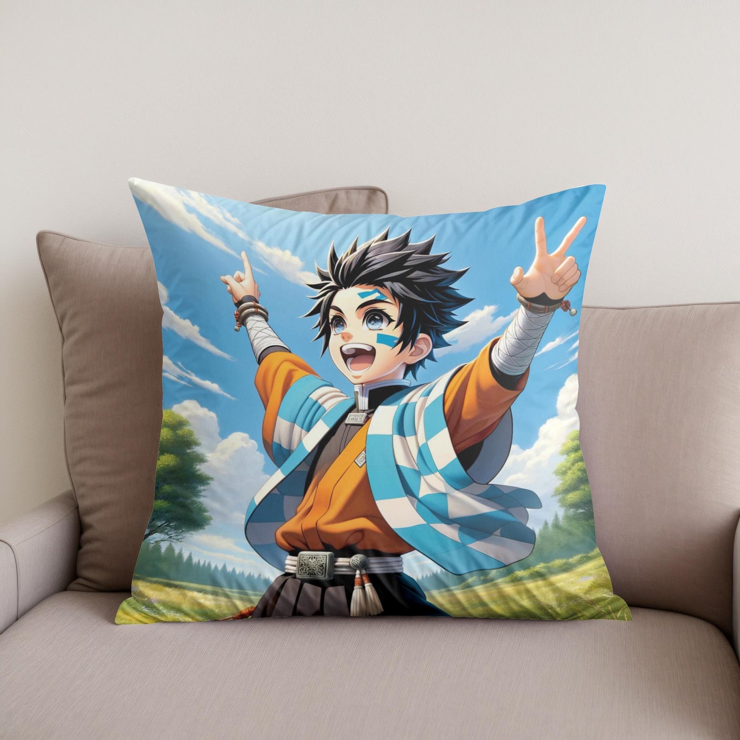 Meadow Spirit Cotton Cushion