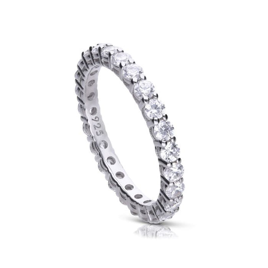 Diamonfire Zirconia Eternity Ring