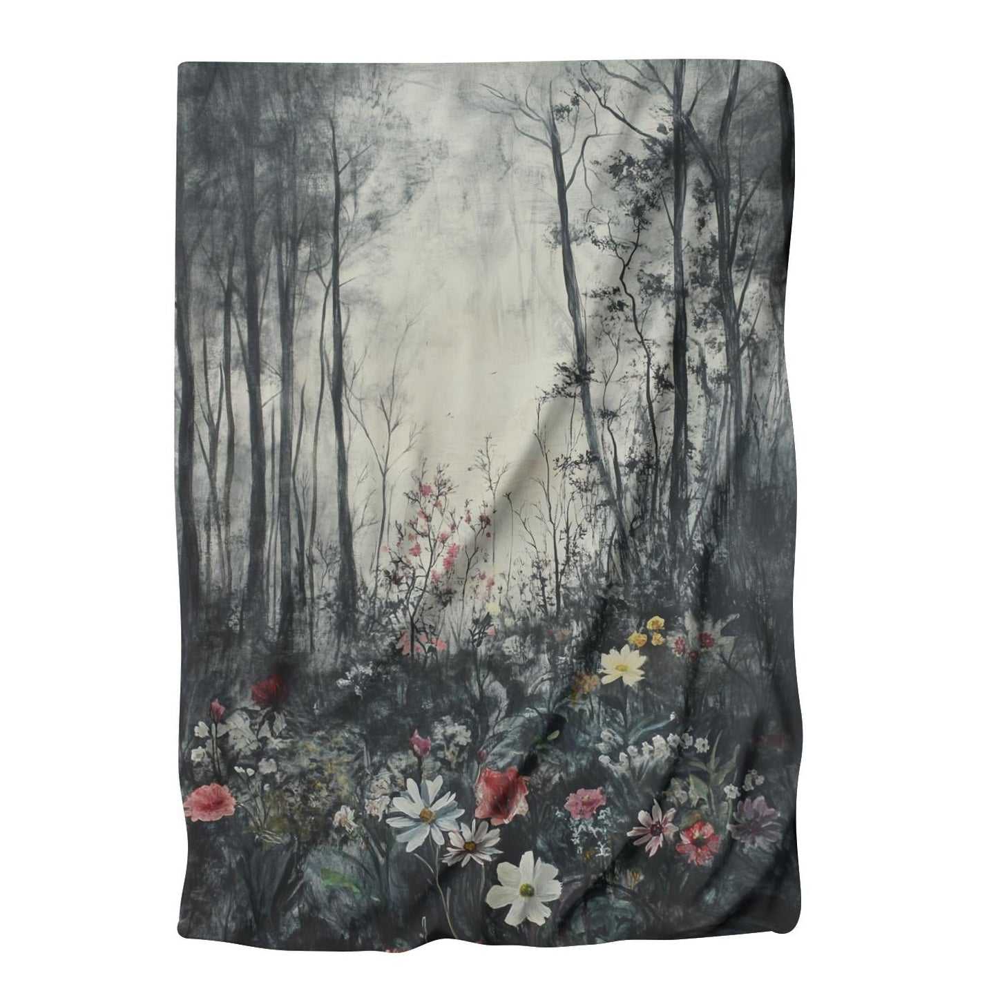 Solemn Spring Awakening Blanket