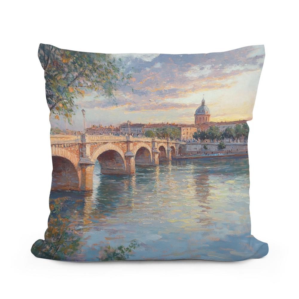 Pont Saint-Pierre Cotton Cushion