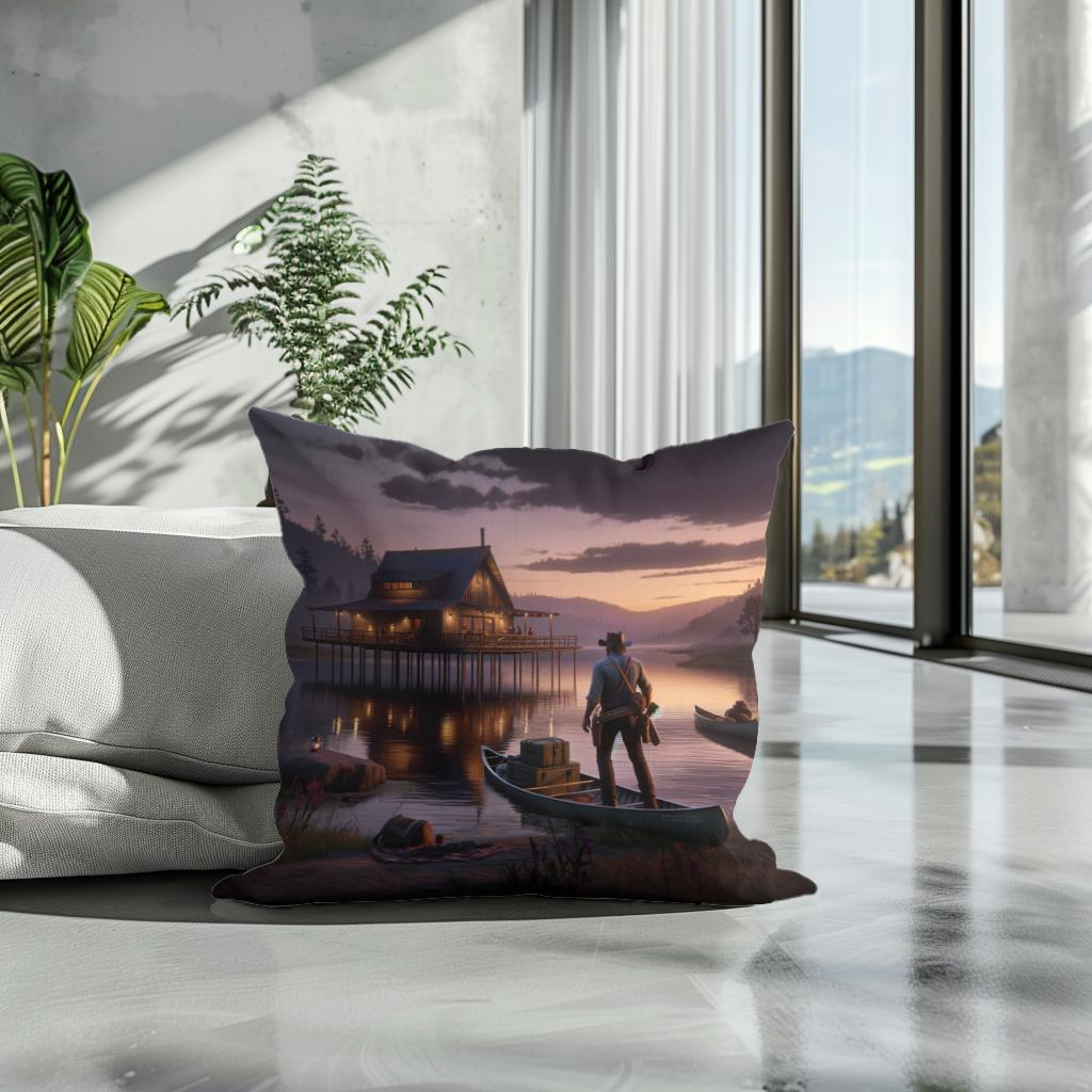 Hushed Wilderness Cotton Cushion