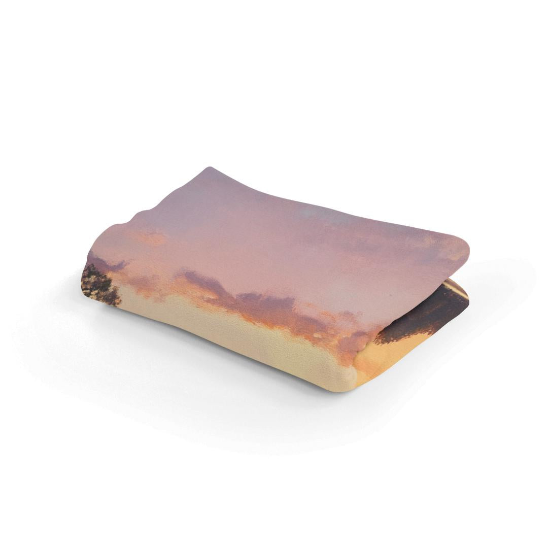 Sunset Serpentine Blanket