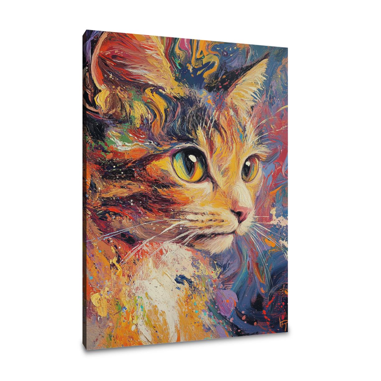 Whiskered Wonder Canvas