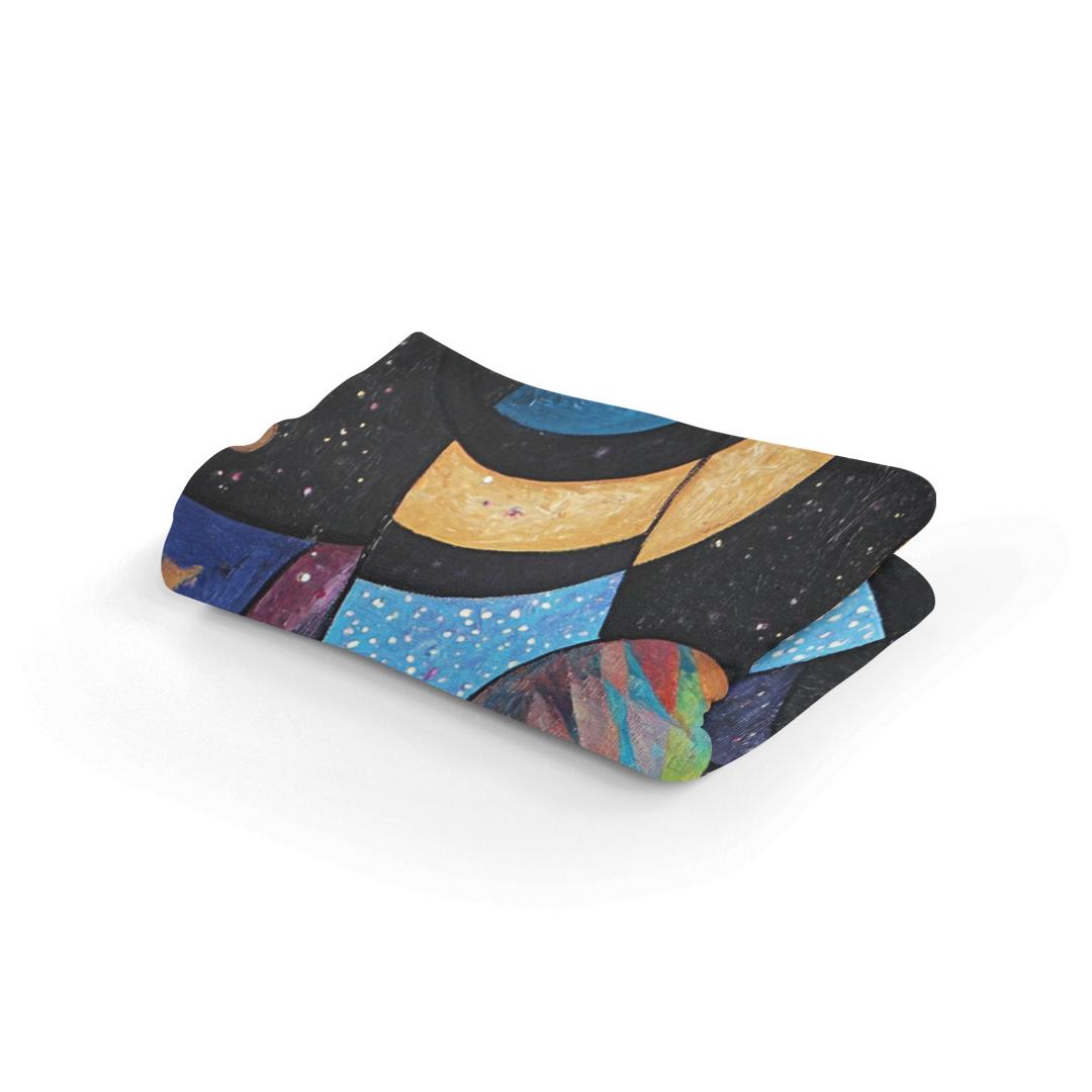 Cosmic Cubism Blanket