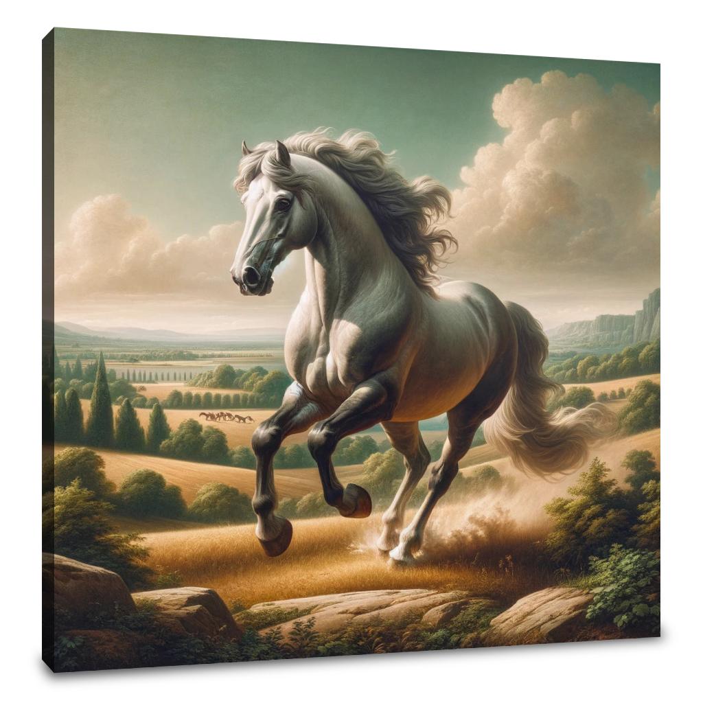 Classical Equestrian Canvas