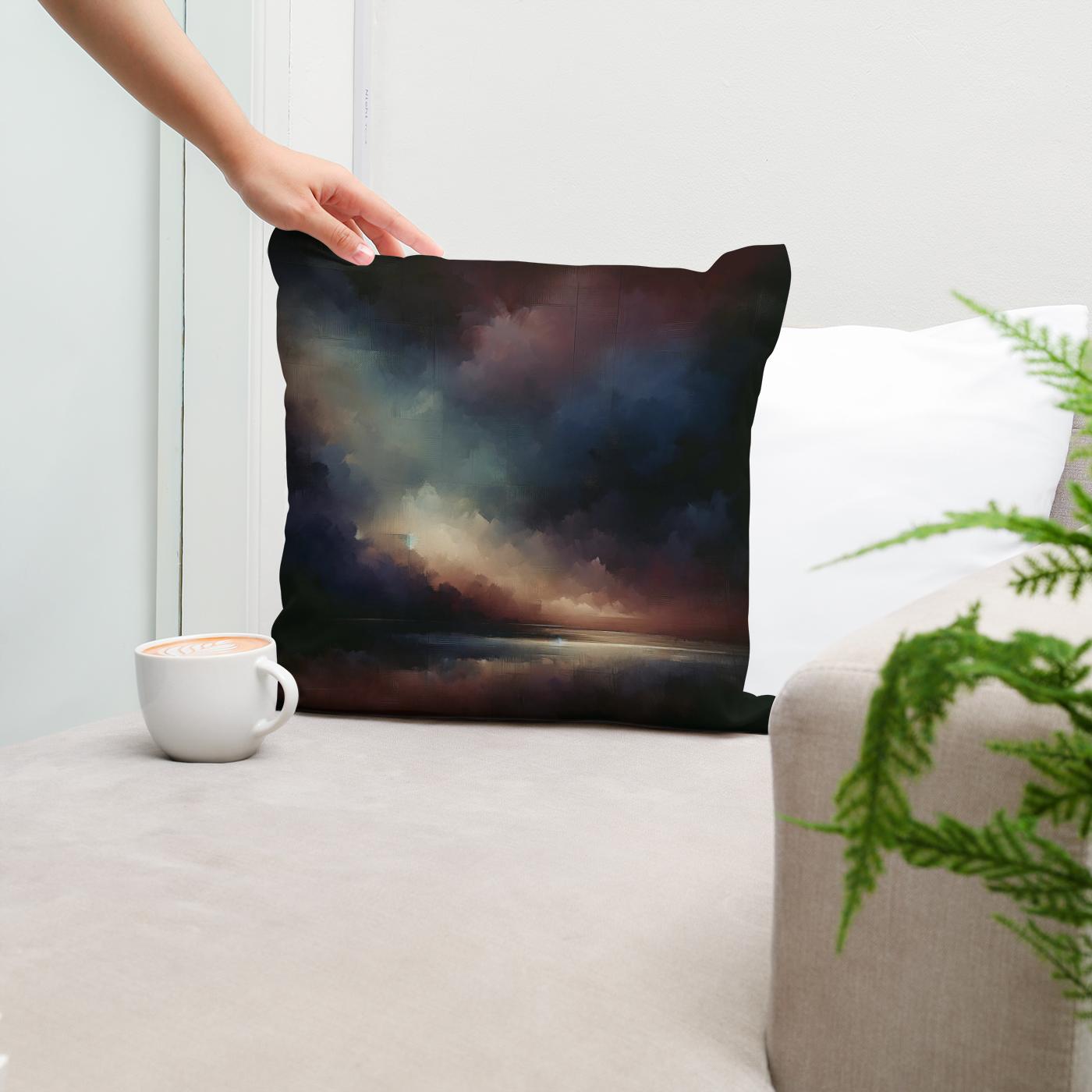 Nocturnal Solitude Cotton Cushion