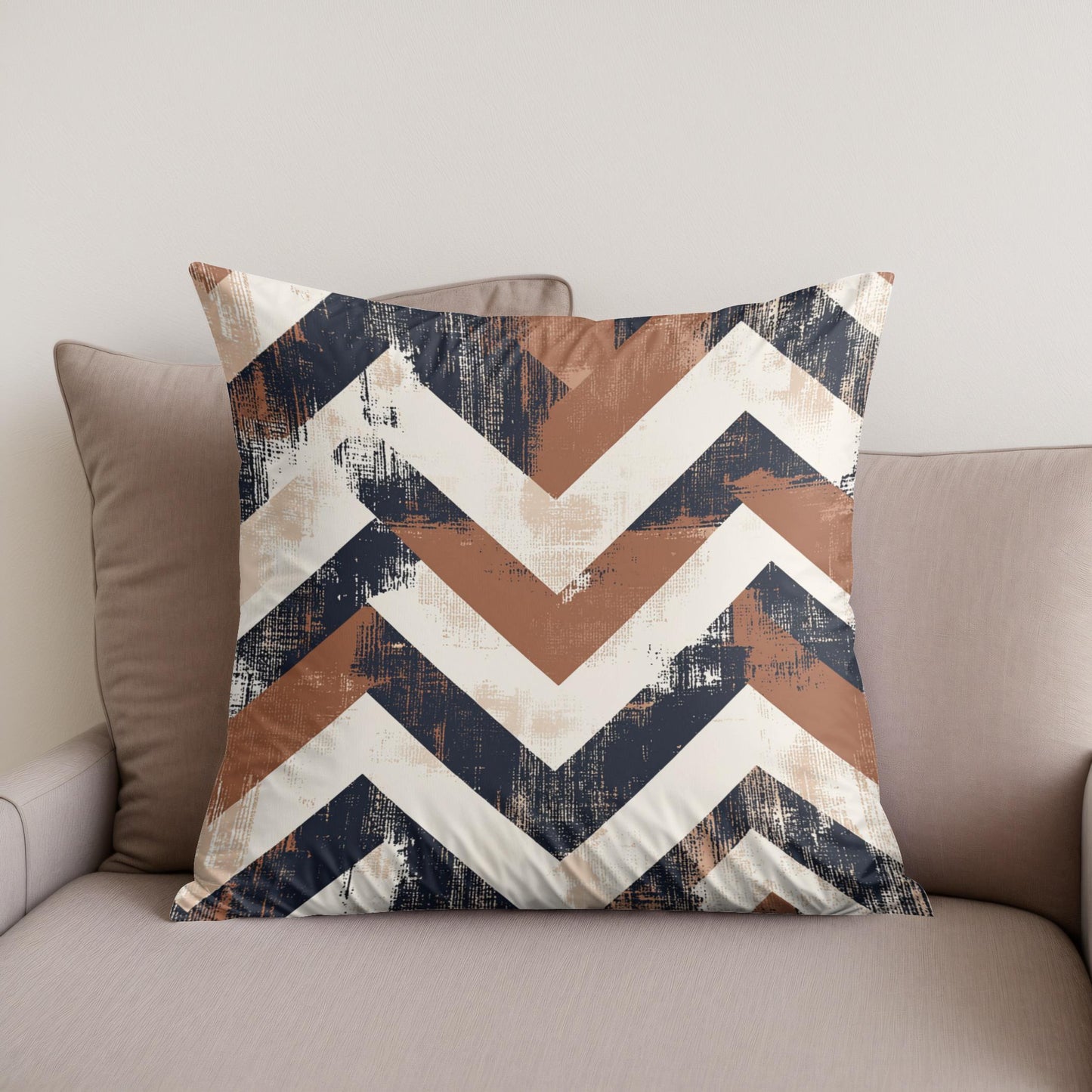 Tribal Zigzag Cotton Cushion