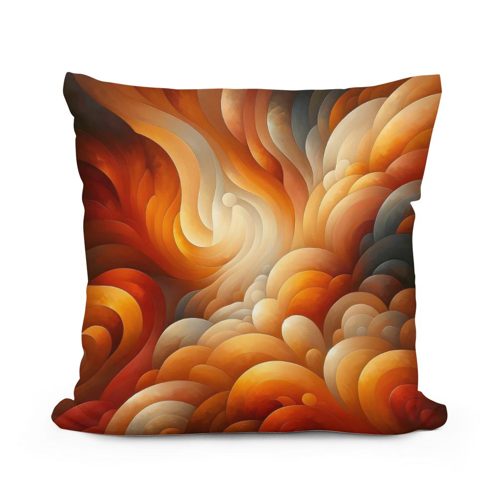 Autumn's Embrace Cotton Cushion