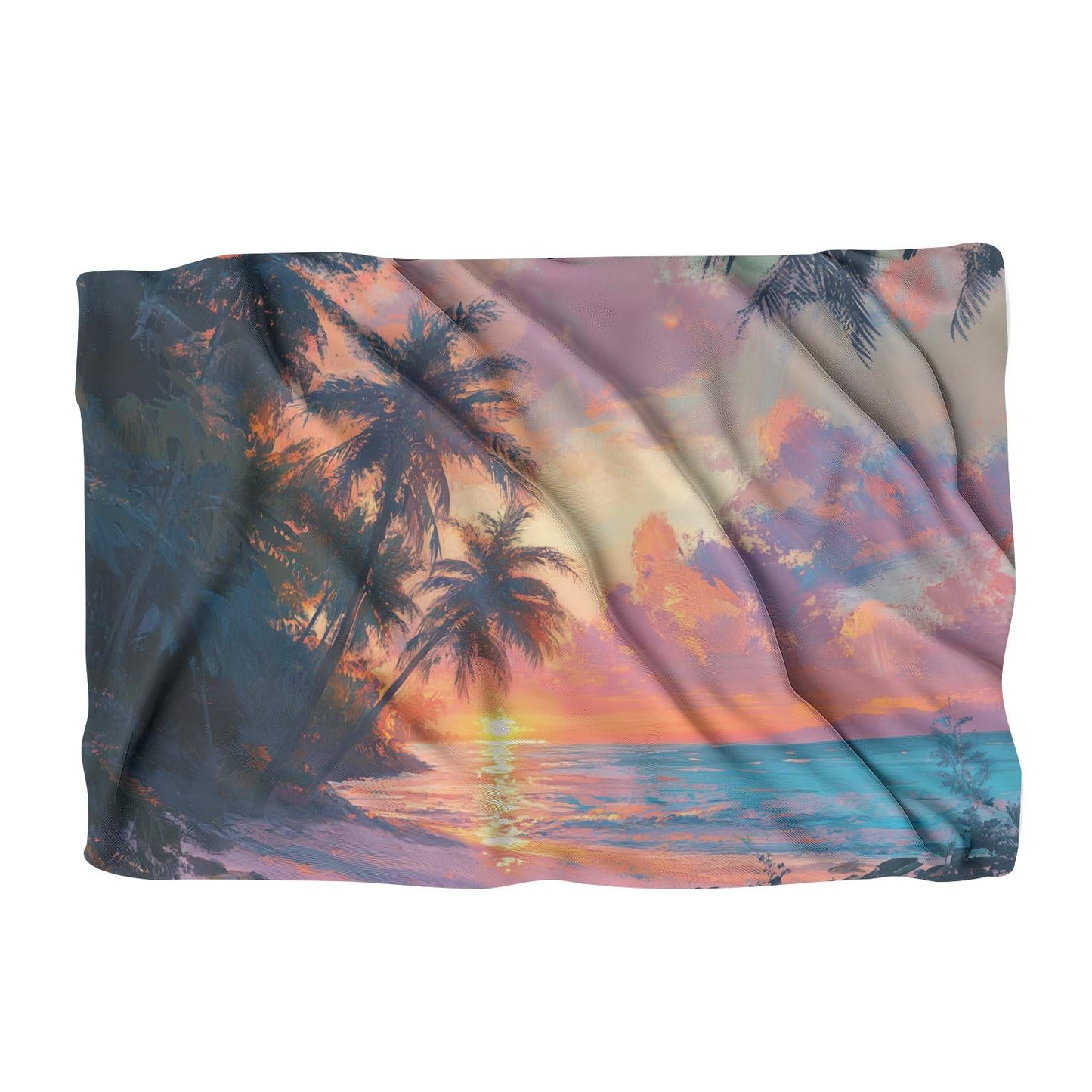 Tropical Sunrise Bliss Blanket