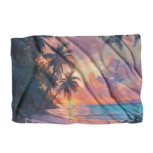 Tropical Sunrise Bliss Blanket