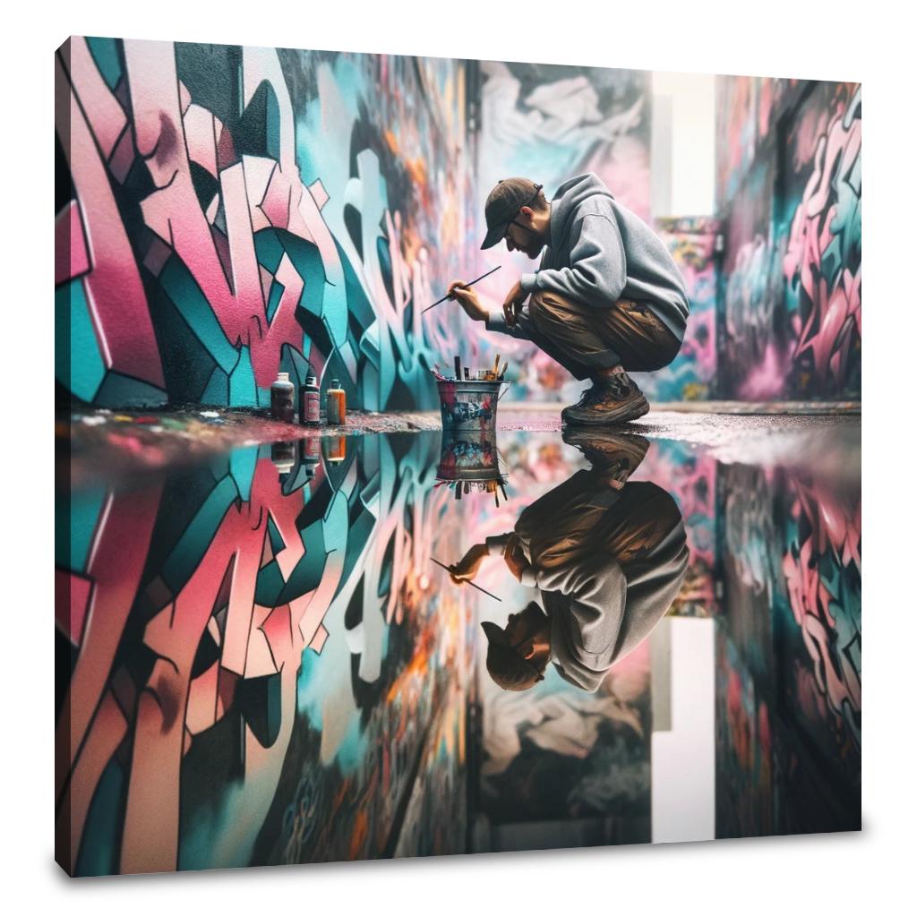Urban Reflections Canvas