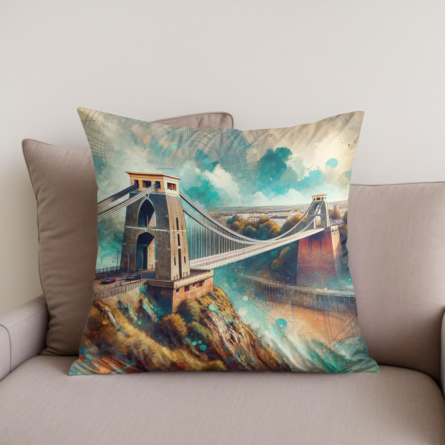 Bristol Suspension Melody Cotton Cushion
