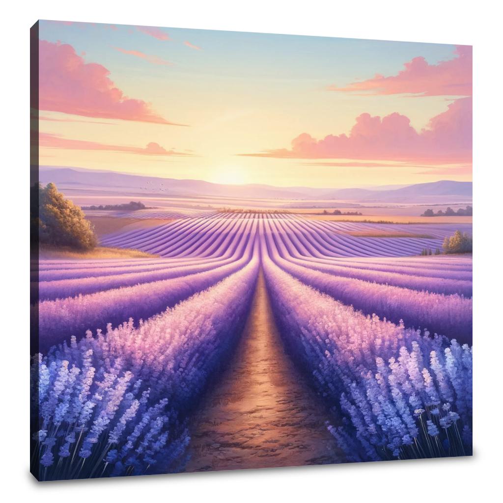 Lavender Tranquility Canvas