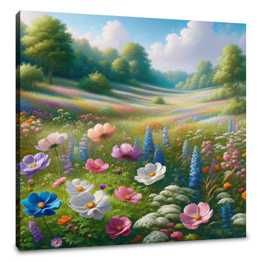 Spring Meadow Bliss Canvas