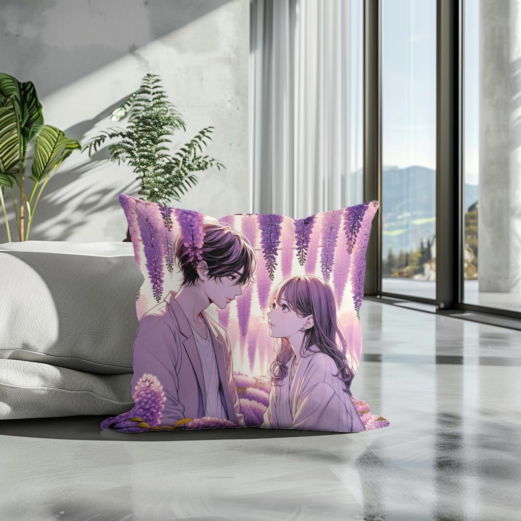 Wisteria Lane Romance Cotton Cushion