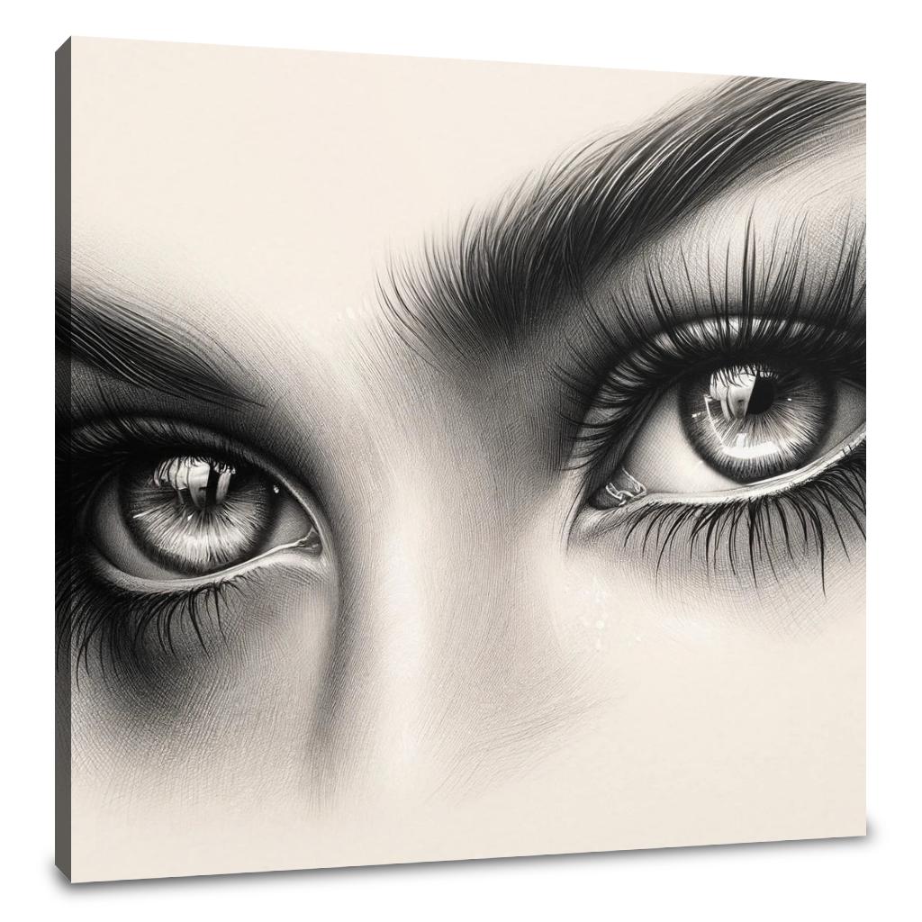Realistic Gaze Canvas