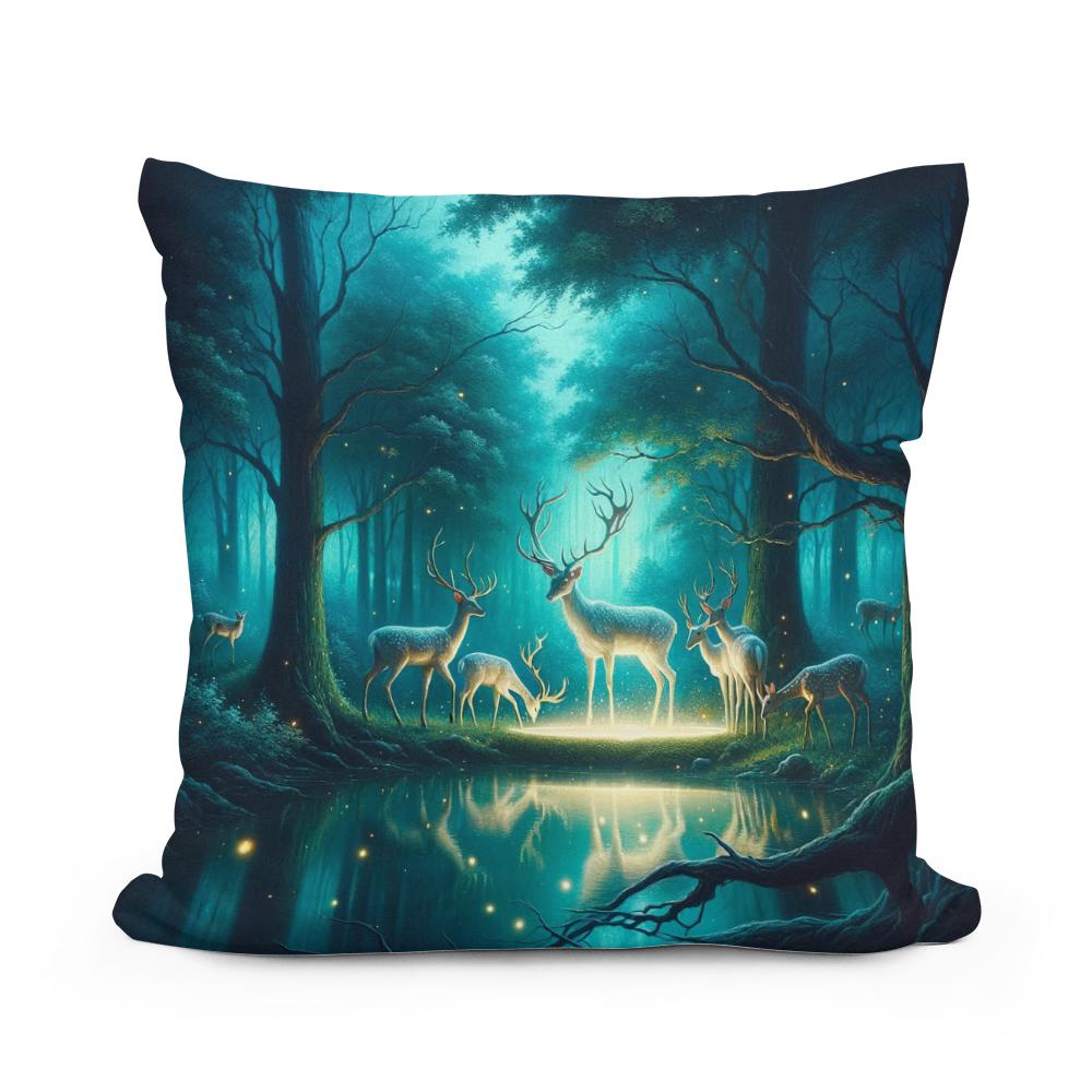 Whispering Woods Cotton Cushion