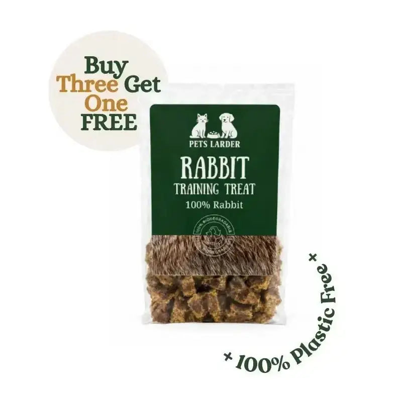Rabbit Training Treats for Dogs & Cats | 100% Rabbit
