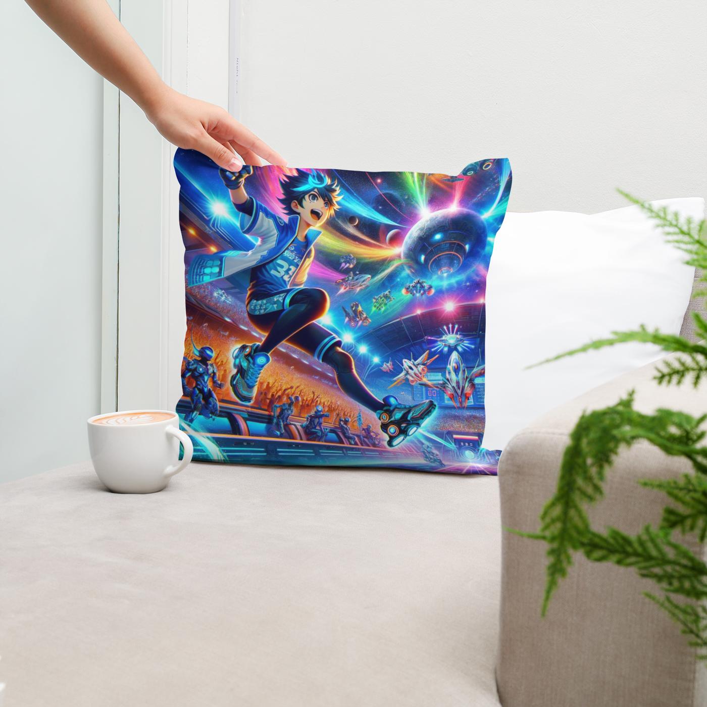 Interstellar Sports Showdown Cotton Cushion
