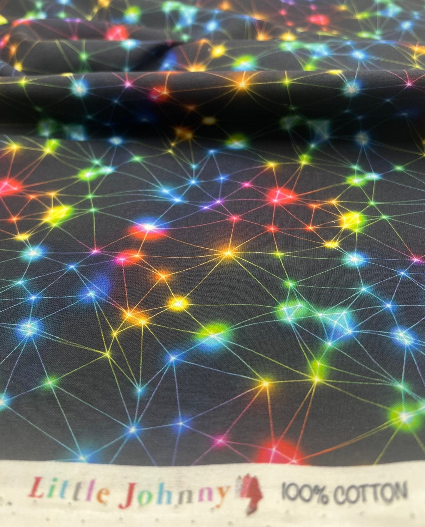 Rainbow Cosmos Premium Cotton 155 GSM 100% Cotton Fabric