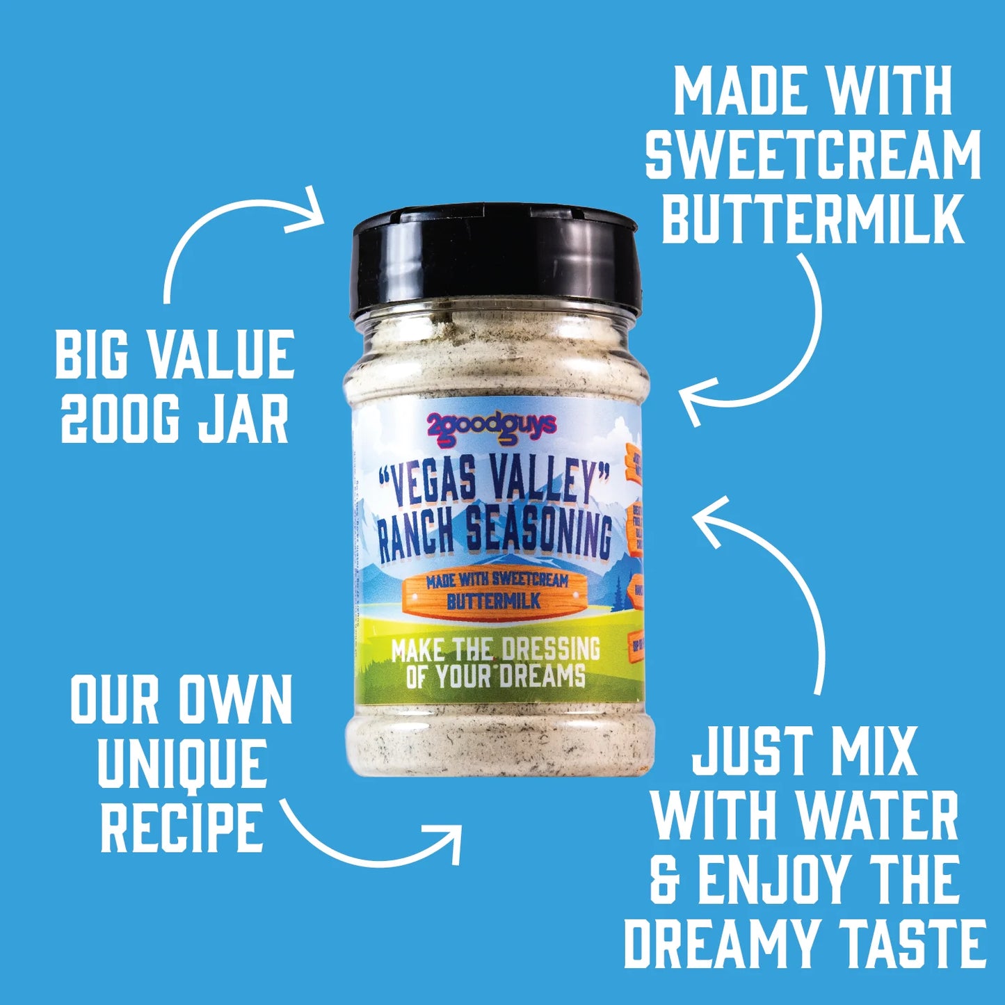 2GoodGuys "Vegas Valley" Ranch Seasoning