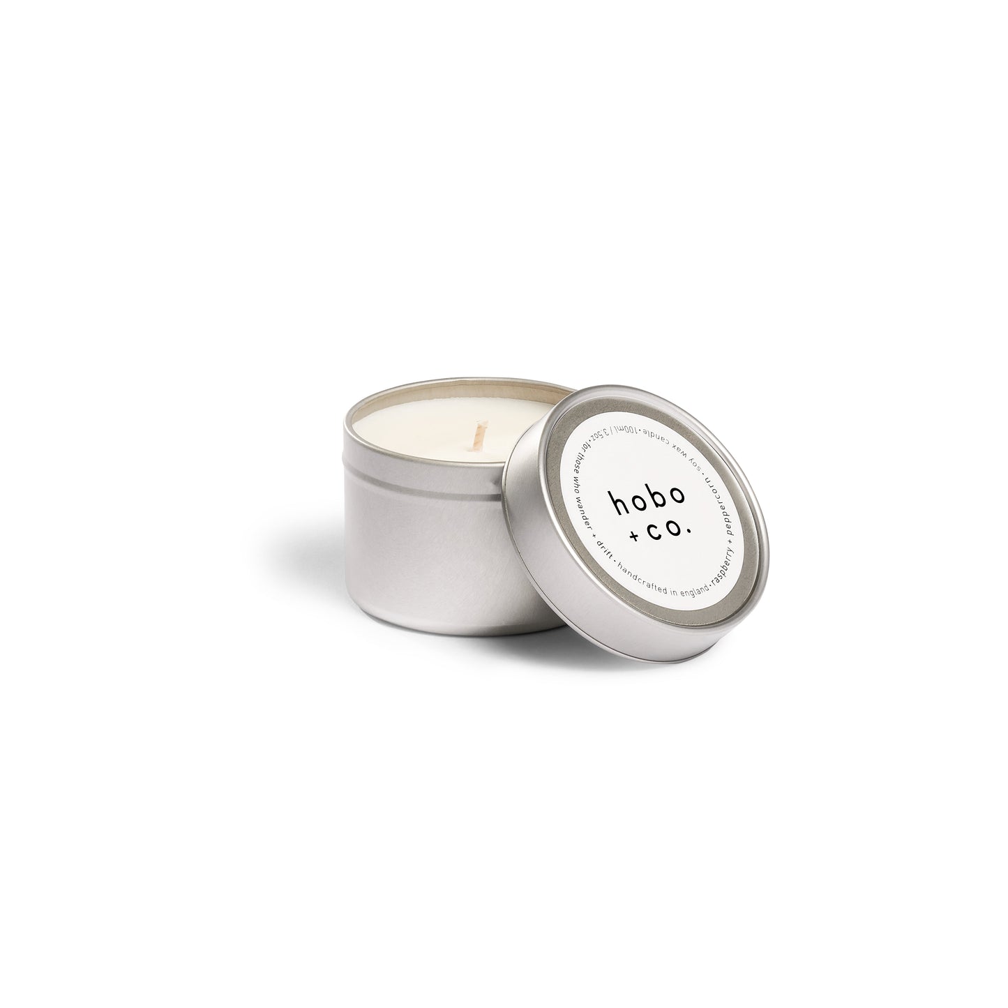 Travel Size Raspberry and Peppercorn Candle