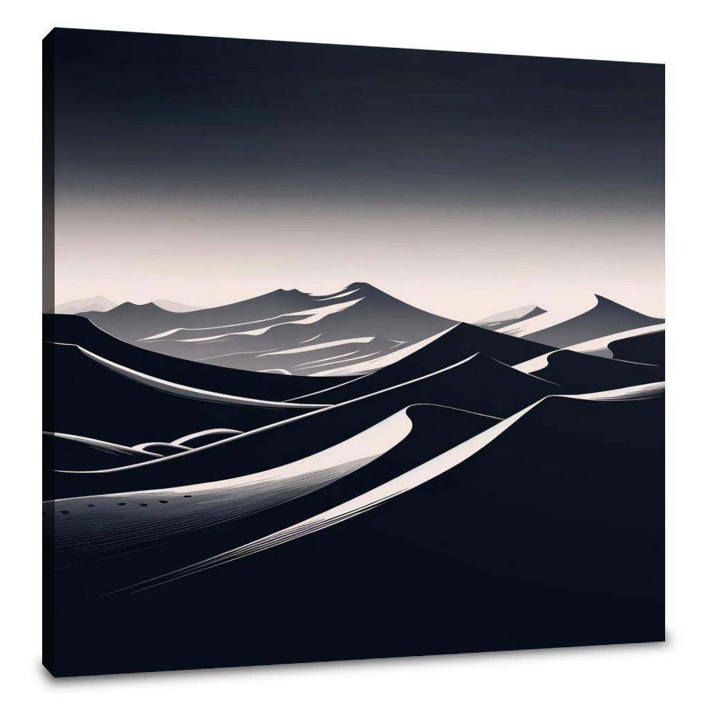 Majestic Desert Dunes Canvas