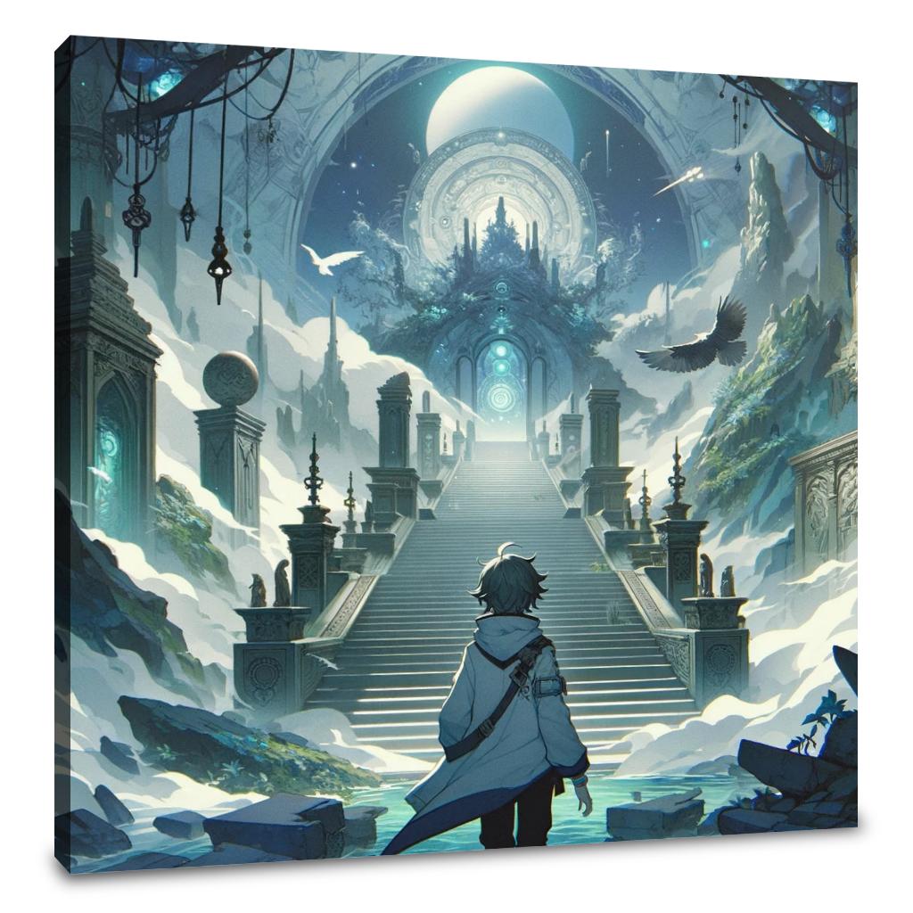 Mystical Isekai Voyage Canvas
