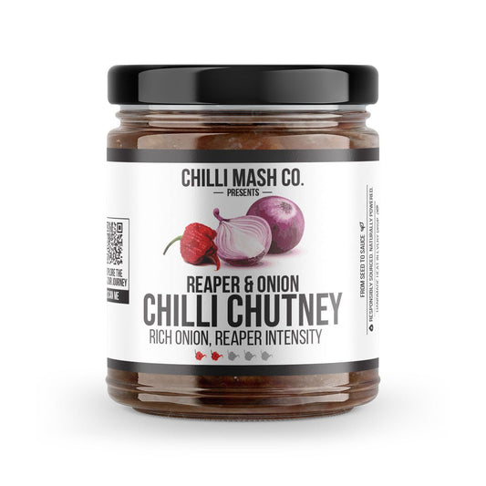 Reaper & Onion Chutney | 190g | Chilli Mash Co. | Sweet Red Onion Kick
