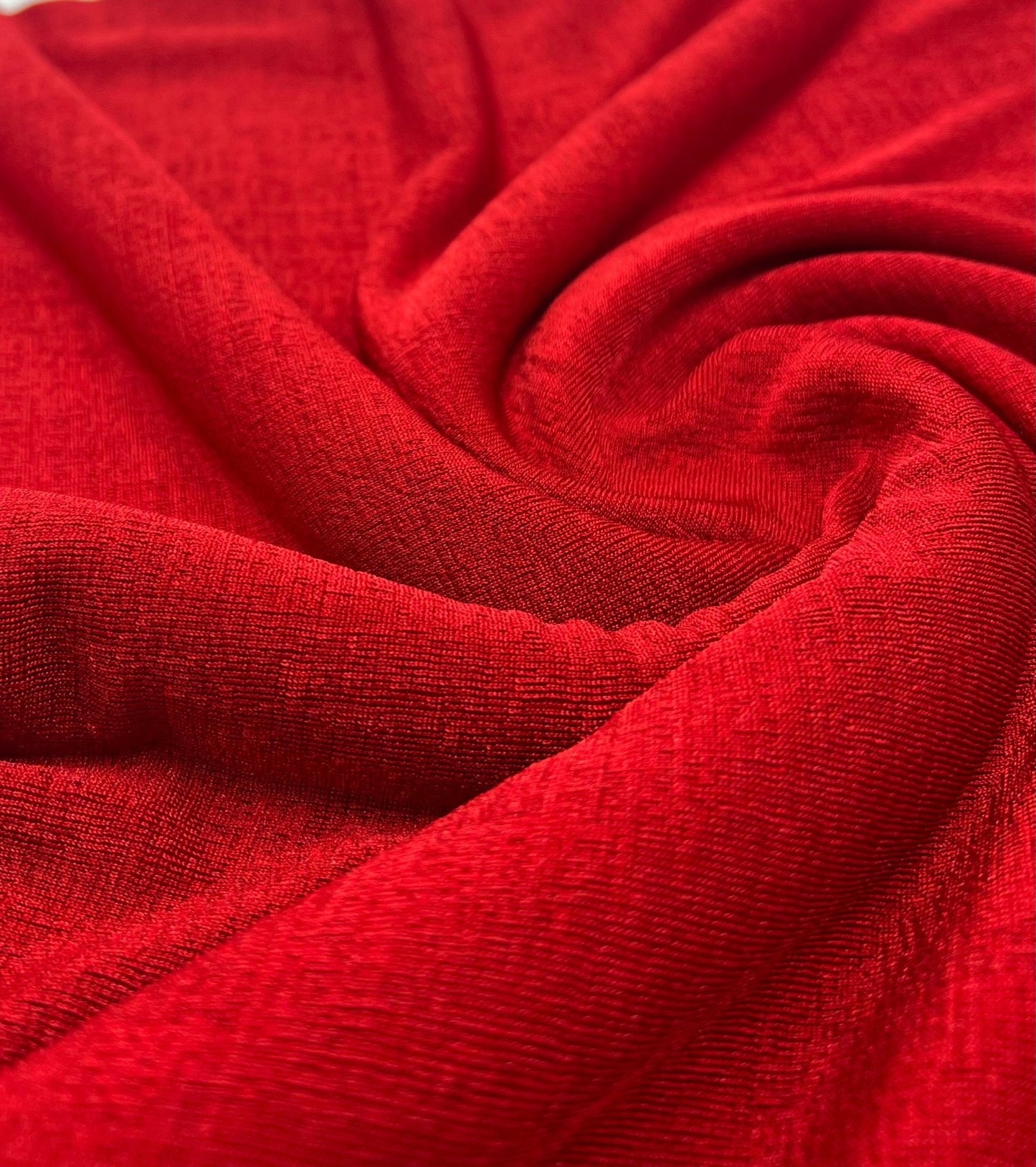 Red Acetate Slinky 4 Way Stretch Fabric