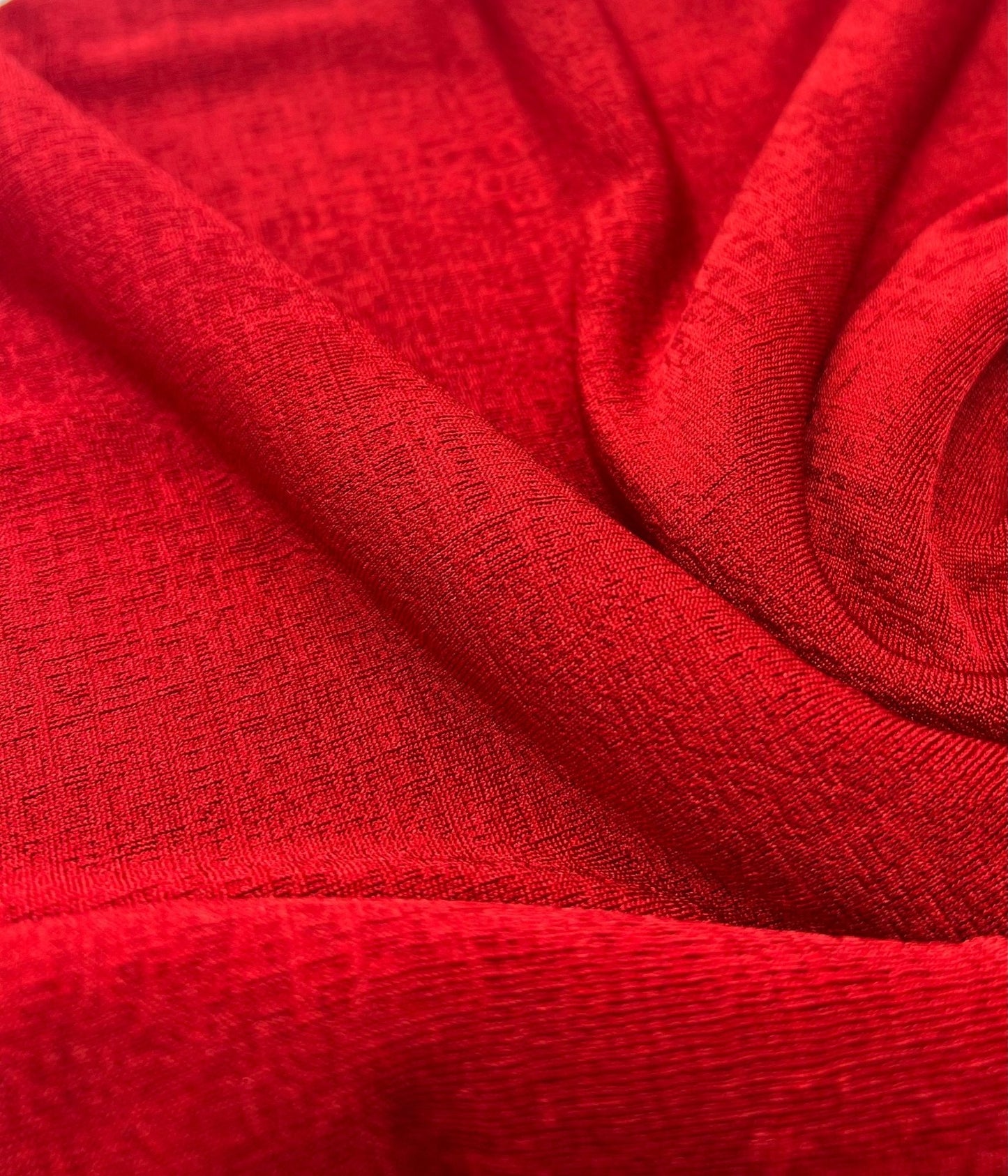 Red Acetate Slinky 4 Way Stretch Fabric