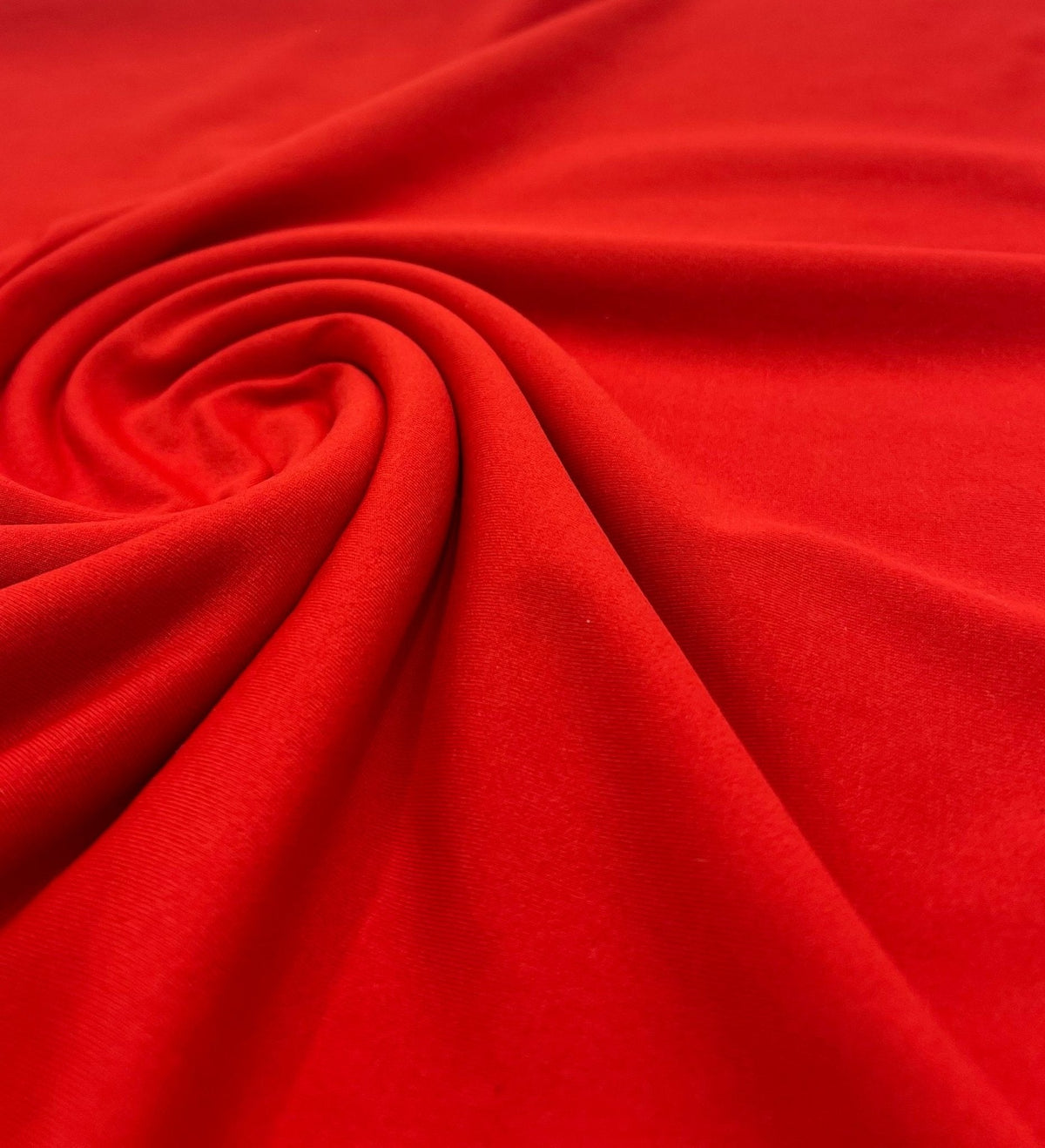 Red Stretch Jersey 220GSM 4 Way Stretch Fabric