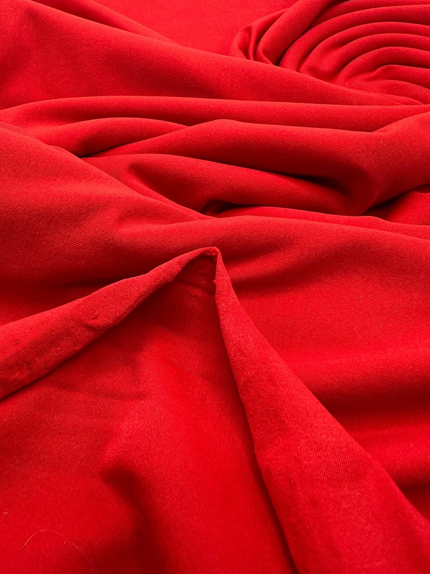 Red Stretch Jersey 220GSM 4 Way Stretch Fabric