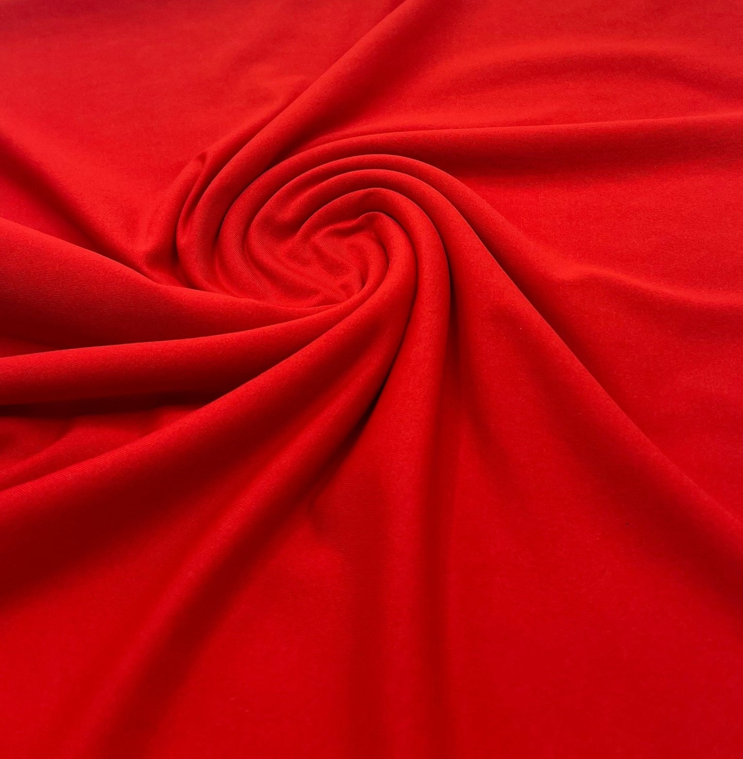 Red Stretch Jersey 220GSM 4 Way Stretch Fabric