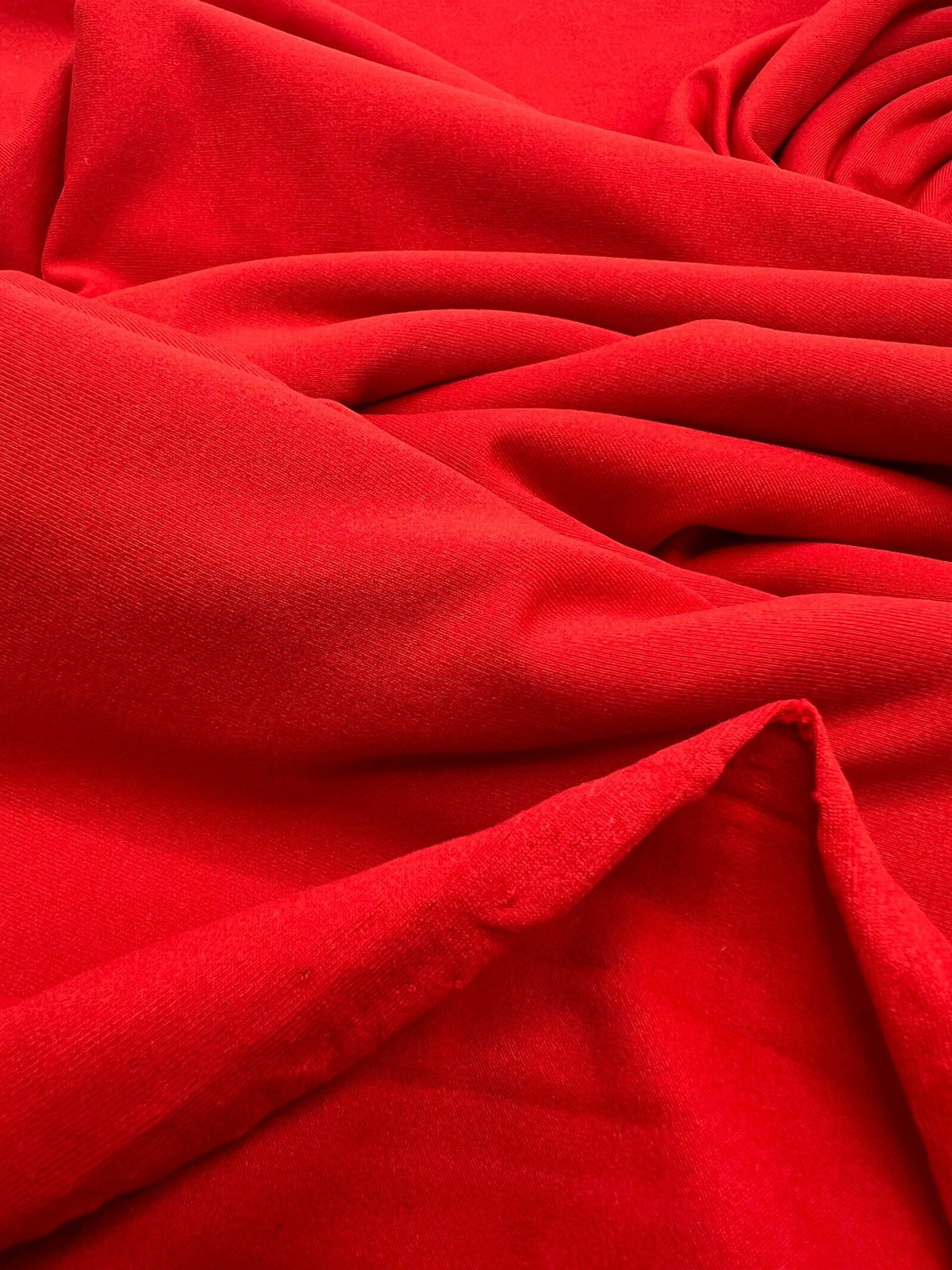 Red Stretch Jersey 220GSM 4 Way Stretch Fabric