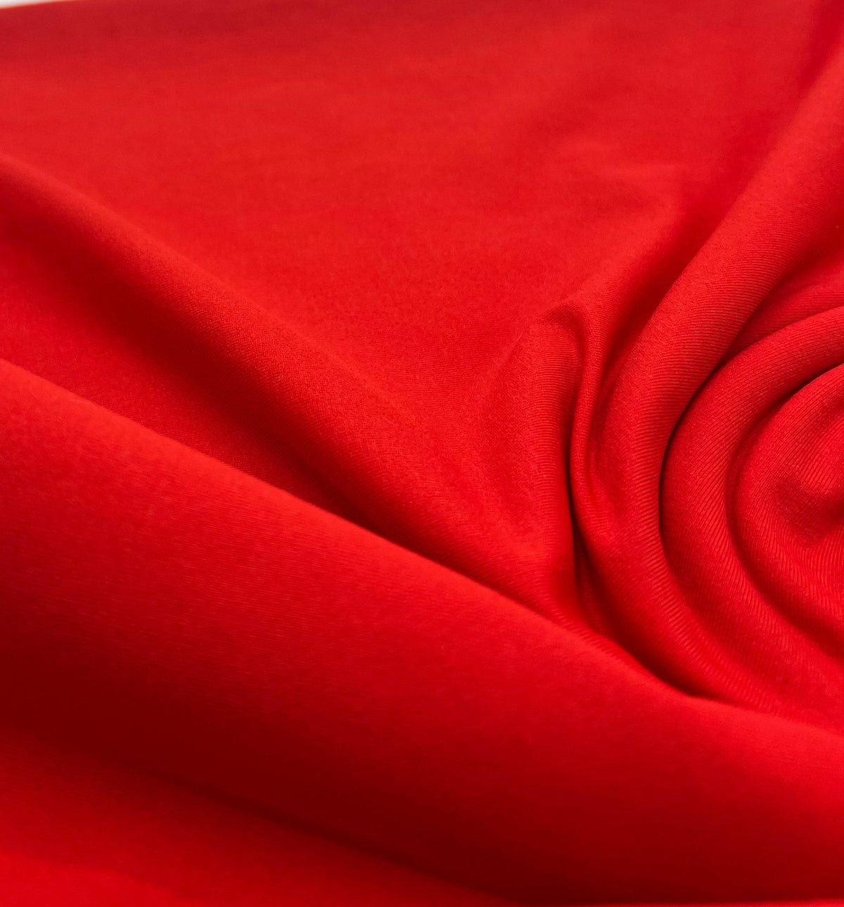 Red Stretch Jersey 220GSM 4 Way Stretch Fabric