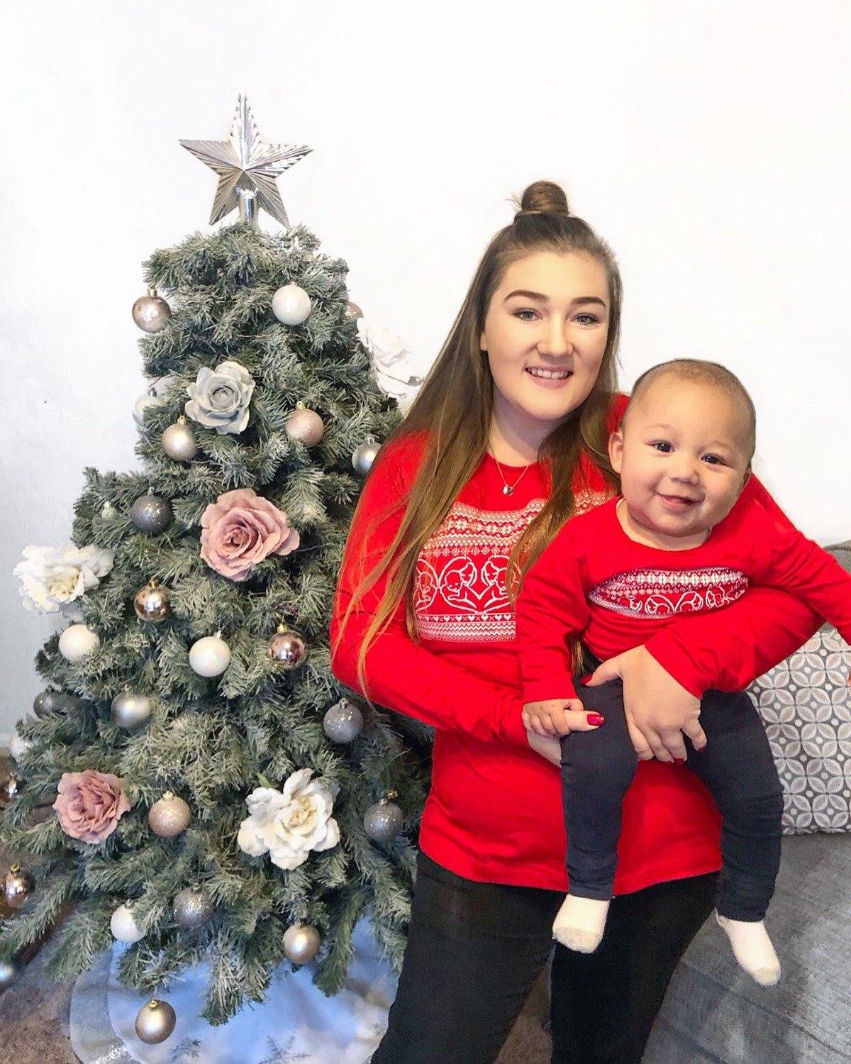 Christmas Breastfeeding Top