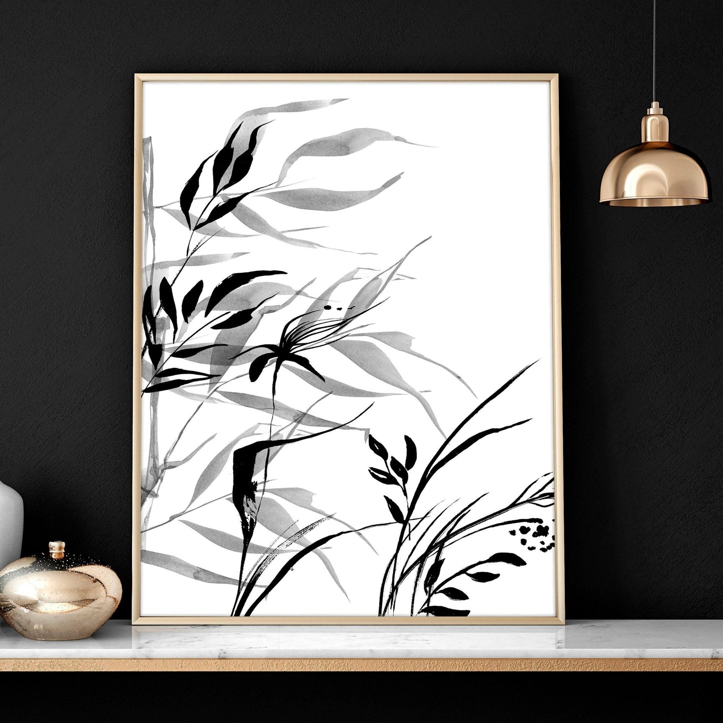 Peony Wall Art | Set of 2 framed wall art
